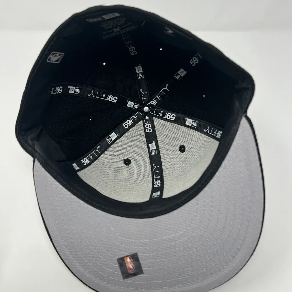 New‎ Era Toronto Raptors Kyle Lowry 59FIFTY Solid Team Fitted Hat Cap 7 Black